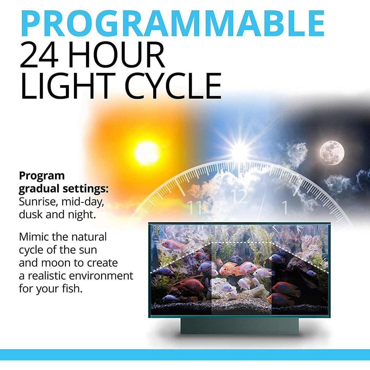 Bluetooth LED Aquarium Light C881
