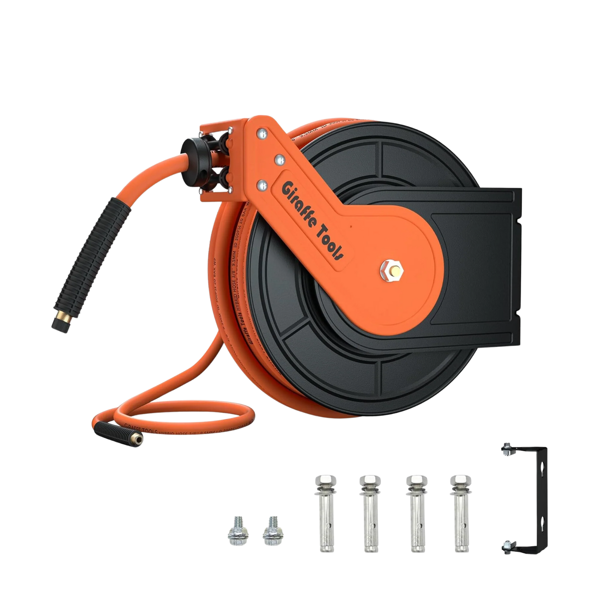 Retractable Air Hose Reel 50ft 3/8in O5116