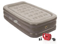 Double-High Airbed with Rechargeable Pump, Twin O104739