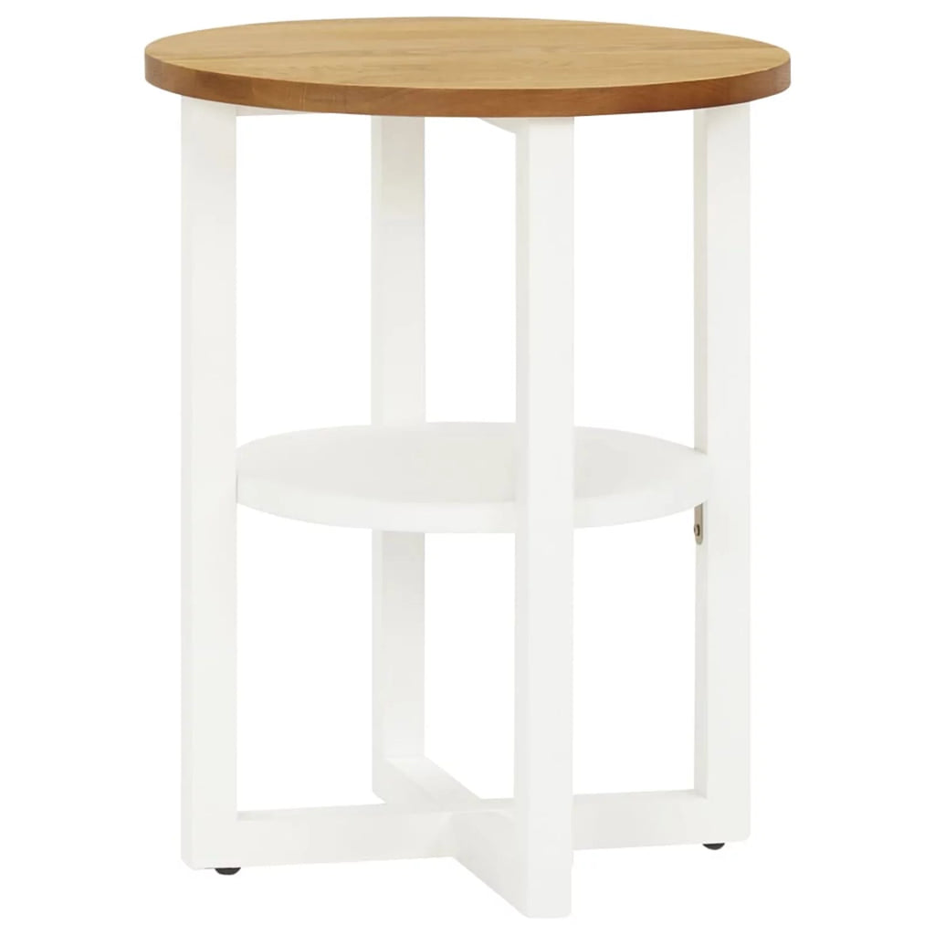 15.7"x19.7" Solid Oak Wood Table D35568