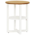 15.7"x19.7" Solid Oak Wood Table D35568