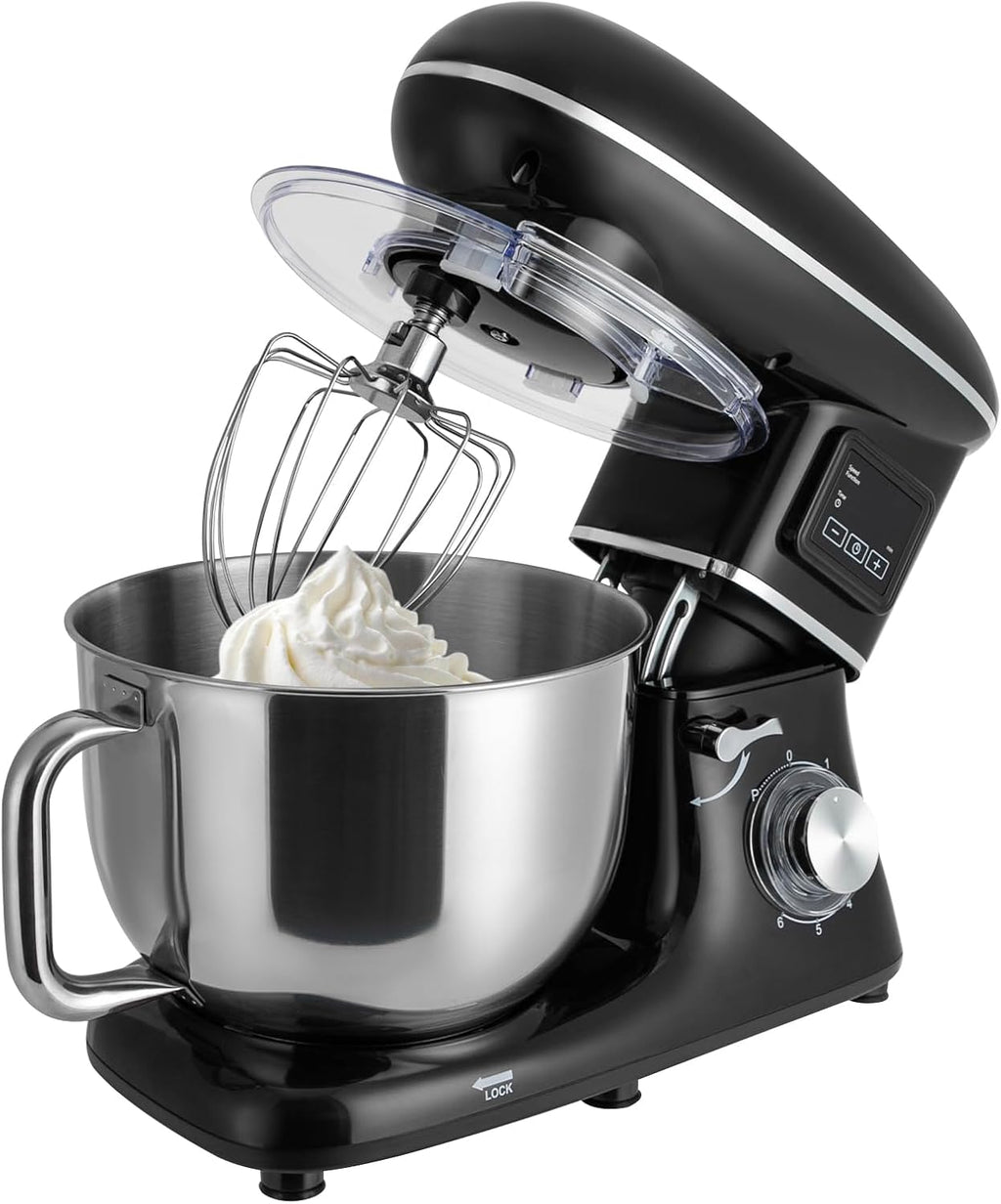 6.5QT 1350W 6 Speed Tilt-Head Electric Kitchen Mixer I3757