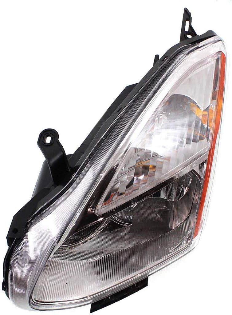 Passenger Side Halogen Headlight Assembly for Nissan Rogue 08 I618
