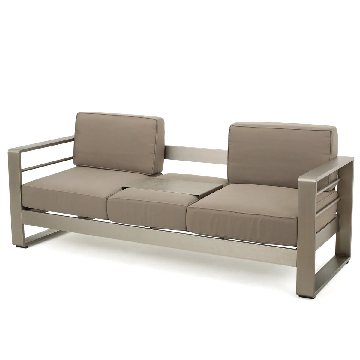 Aluminum Patio Sofa with Cushions U751