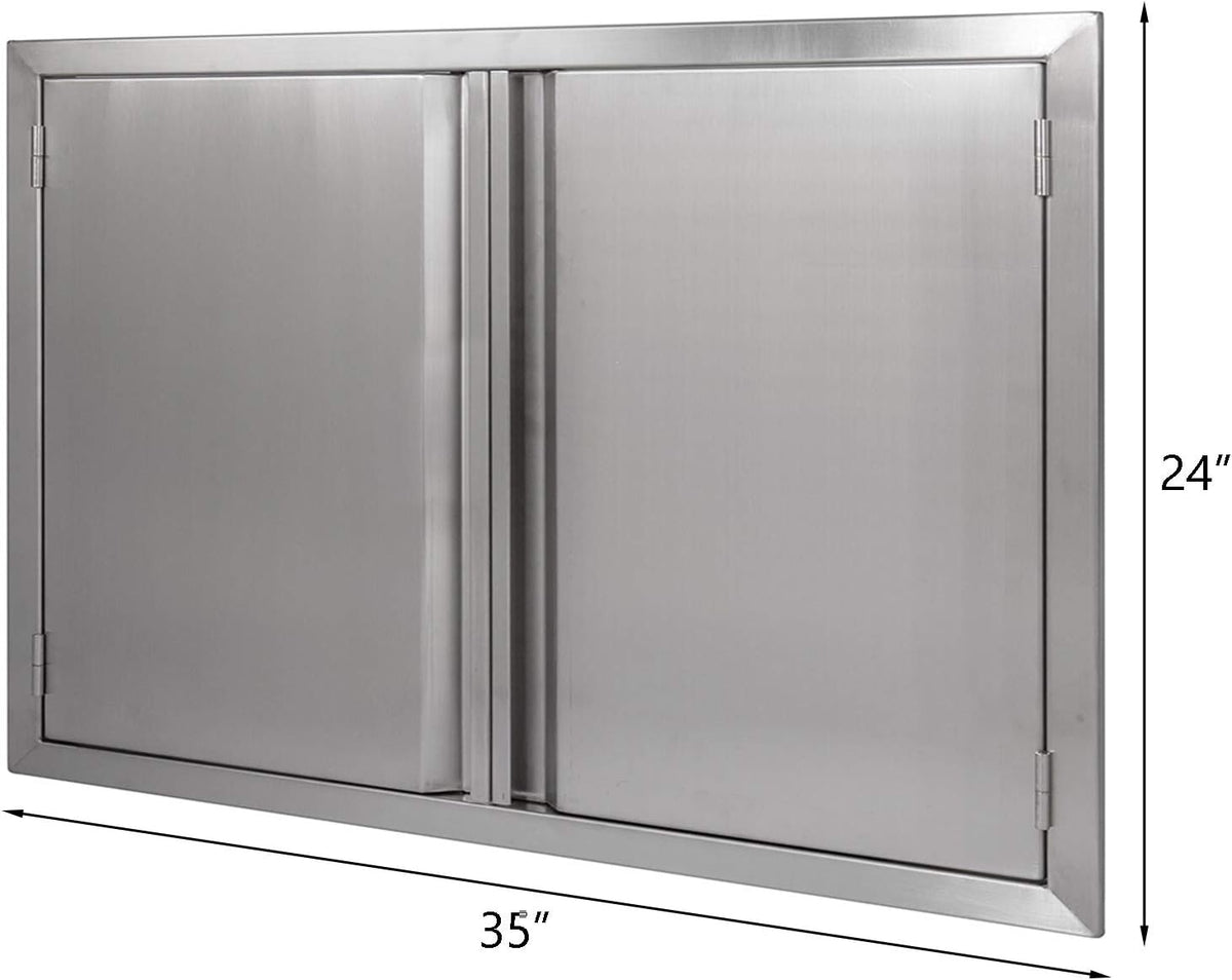 304 Brushed Stainless Steel BBQ Access Doors M65983