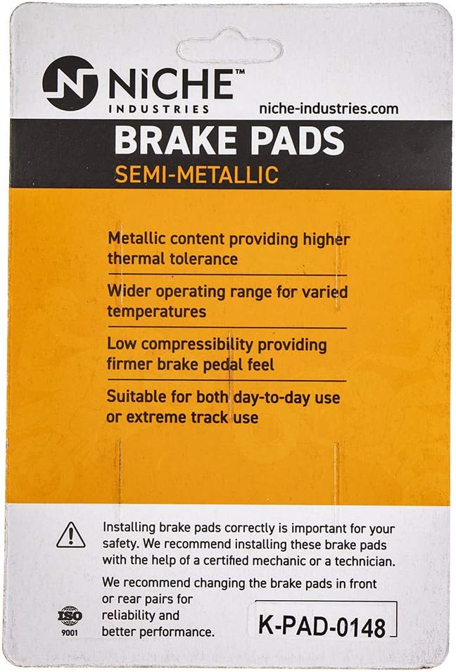 Semi-Metallic Brake Pad Set Pack of 2 I6685