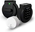 Touch Smart Lock Deadbolt with Smart Hub, Fingerprint, Touchpad, Remote Control, Voice Control, Auto-relock and Alarm Y96477