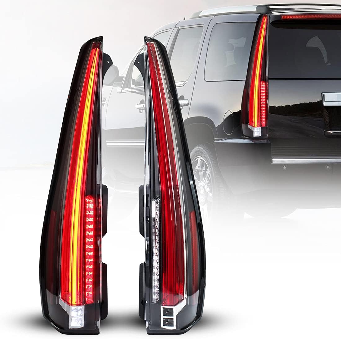 Clear LED Tail Lights Assembly for Cadillac Escalade ESV Y50337