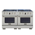 60 8 Burner Propane Gas Dual Fuel Range Stainless Steel O570527