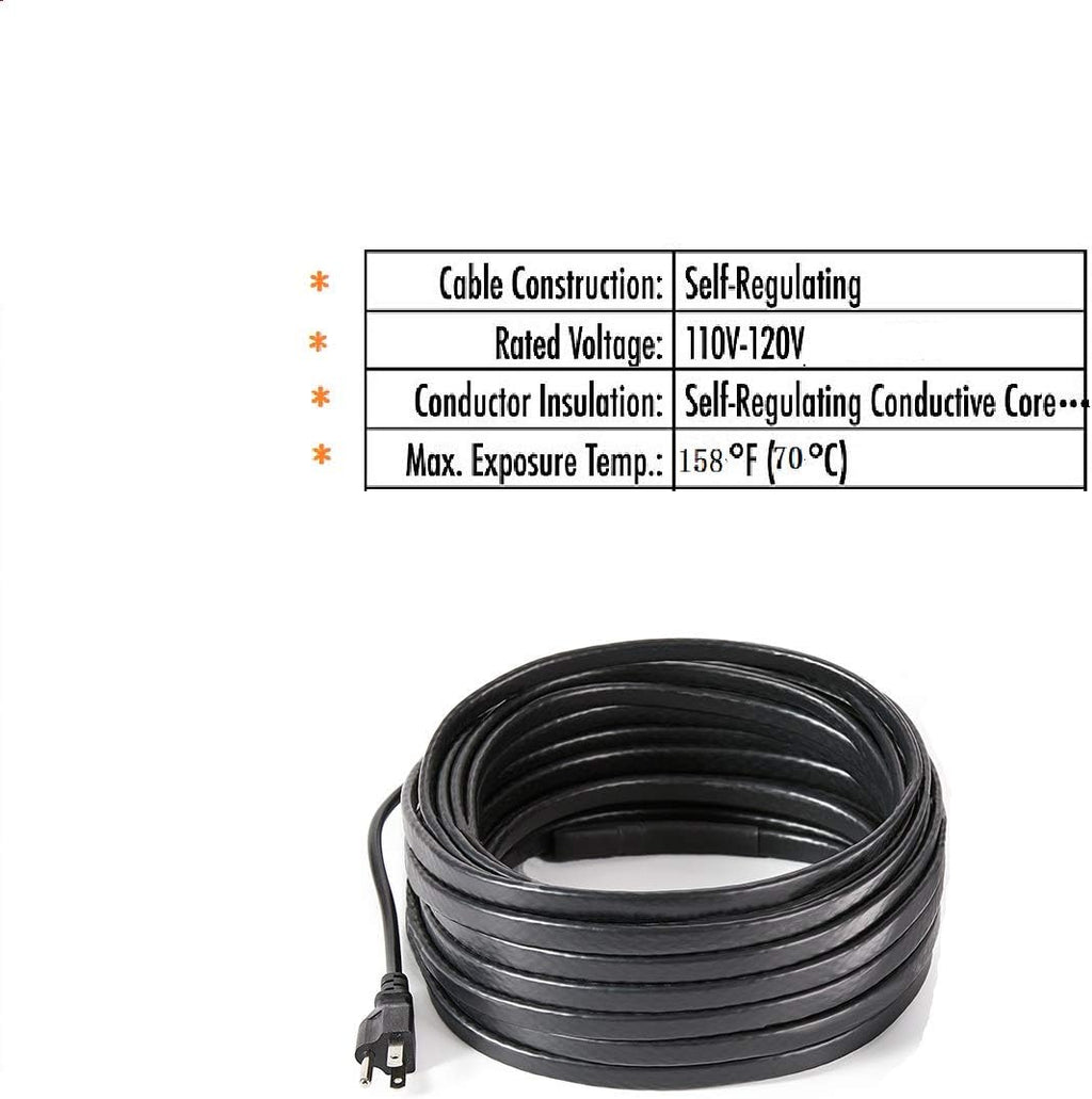 140 Feet Self-Regulating Heat Cable N832235