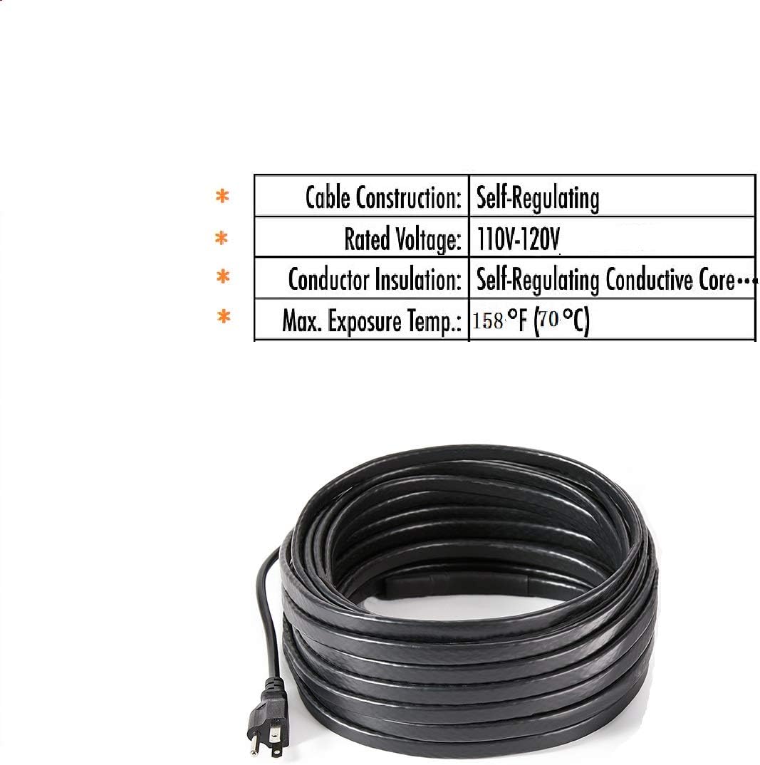 140 Feet Self-Regulating Heat Cable N832235