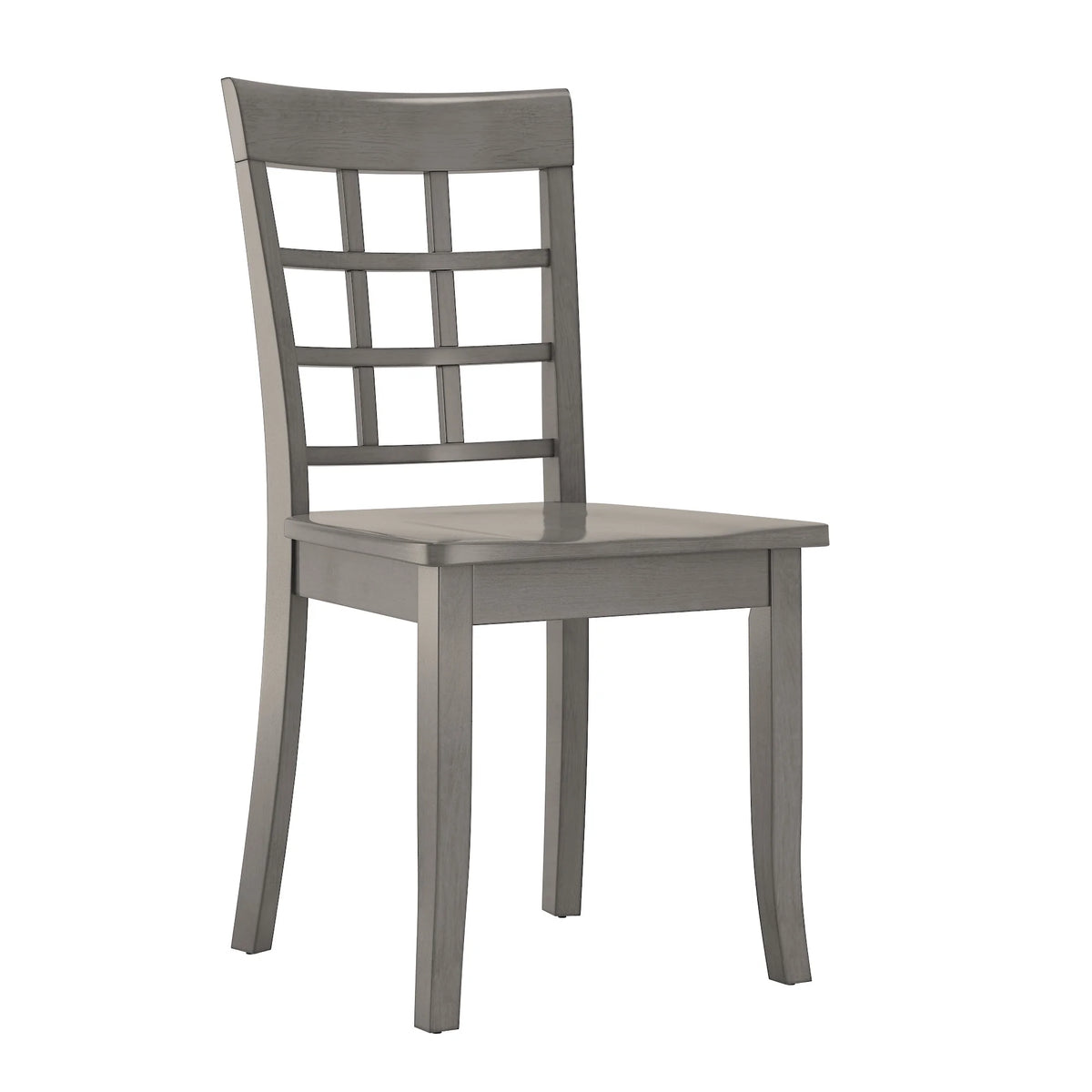 5-Piece Wood Dining Set Antique Gray S57278