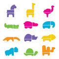 Safari Animals Baby Puzzle Bath Toy, 33 Piece Set N972918