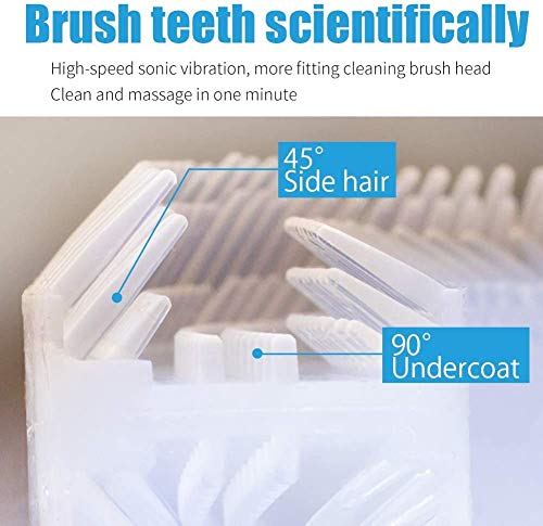 Ultrasonic U-Shaped 360° Electric Toothbrush (White) P419673