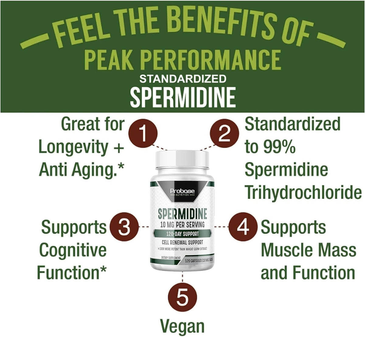 120 Capsules Spermidine Q661746
