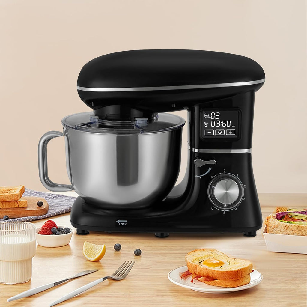 6.5QT 1350W 6 Speed Tilt-Head Electric Kitchen Mixer I3757
