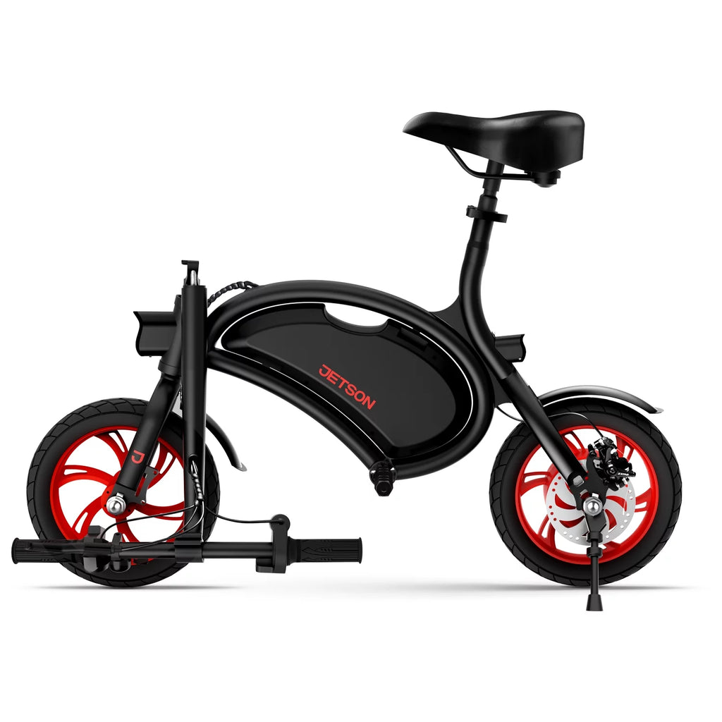 Folding Electric Ride-On with Twist Throttle, Black Y8840