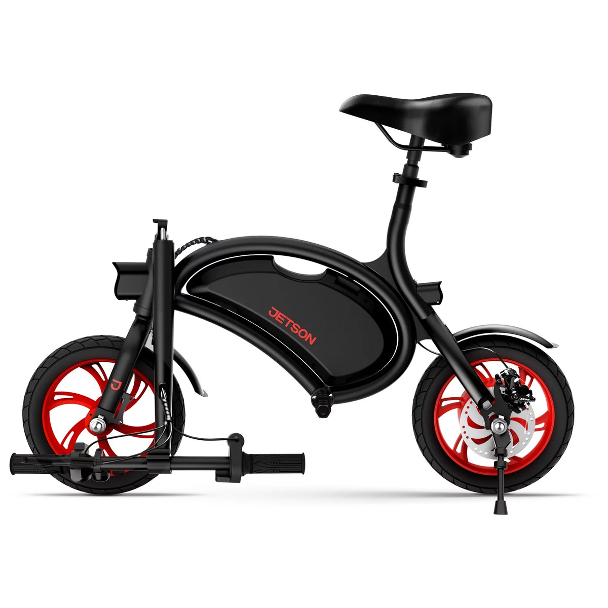 Folding Electric Ride-On with Twist Throttle, Black Y8840