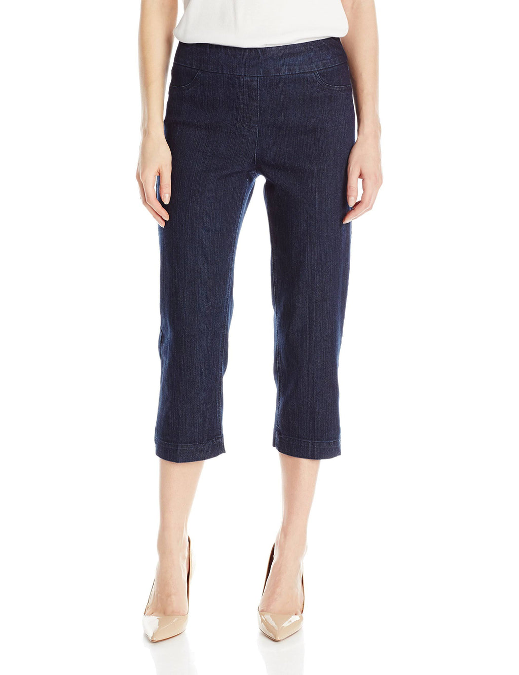 Pull-On Capri Pants Denim T802