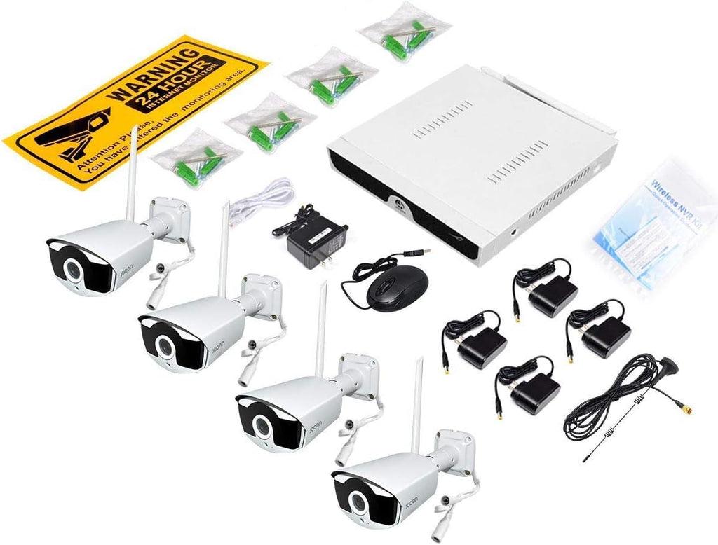 3MP Wireless Security Camera System with Audio A3403