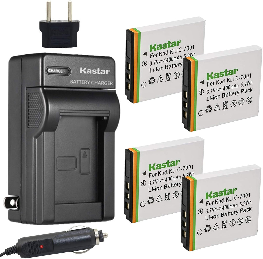4-Pack Battery and Charger Kit E949