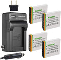 4-Pack Battery and Charger Kit E949