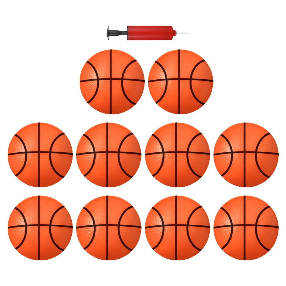 Mini Basketballs Inflatable Rubber Pool Hoops Set X4031