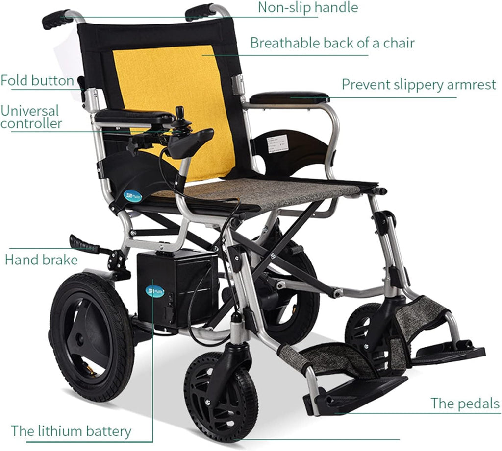 Lightweight Folding Electric Wheelchair I86494
