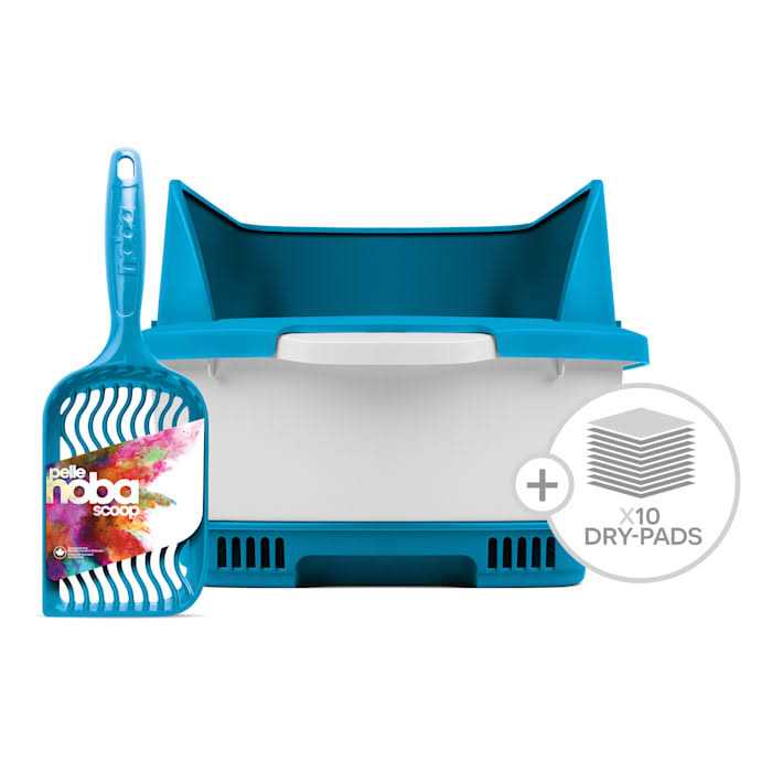 Odor-Eliminating Cat Litter Box Starter Kit I13169