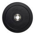 25 lb Black Olympic Bumper Plate Z888