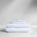 White 300 Thread Count Cotton Sateen Sheet Set A293685