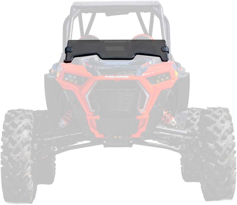 Half Windshield Dark Tint Polycarbonate T968