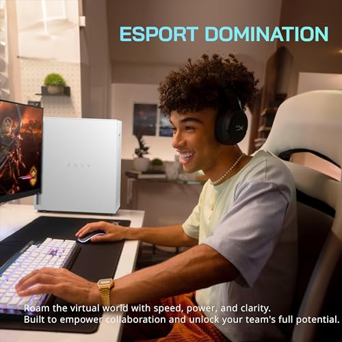 Envy Desktop Computers, Intel Core i9-12900, 64GB DDR4 RAM, 2TB SSD, GeForce RTX 3070 8GB GDDR6, Windows 11 Pro, Black Wired Keyboard and Mouse N830