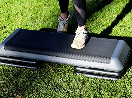 43'' Adjustable Fitness Stepper with 4 Stackable Risers Y8389