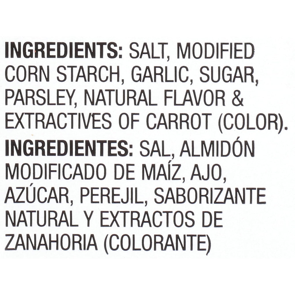 25% Less Sodium Garlic Salt With Parsley, 5.62 oz N3110