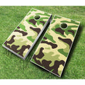 Navy Blue Maroon Cornhole Set F652021