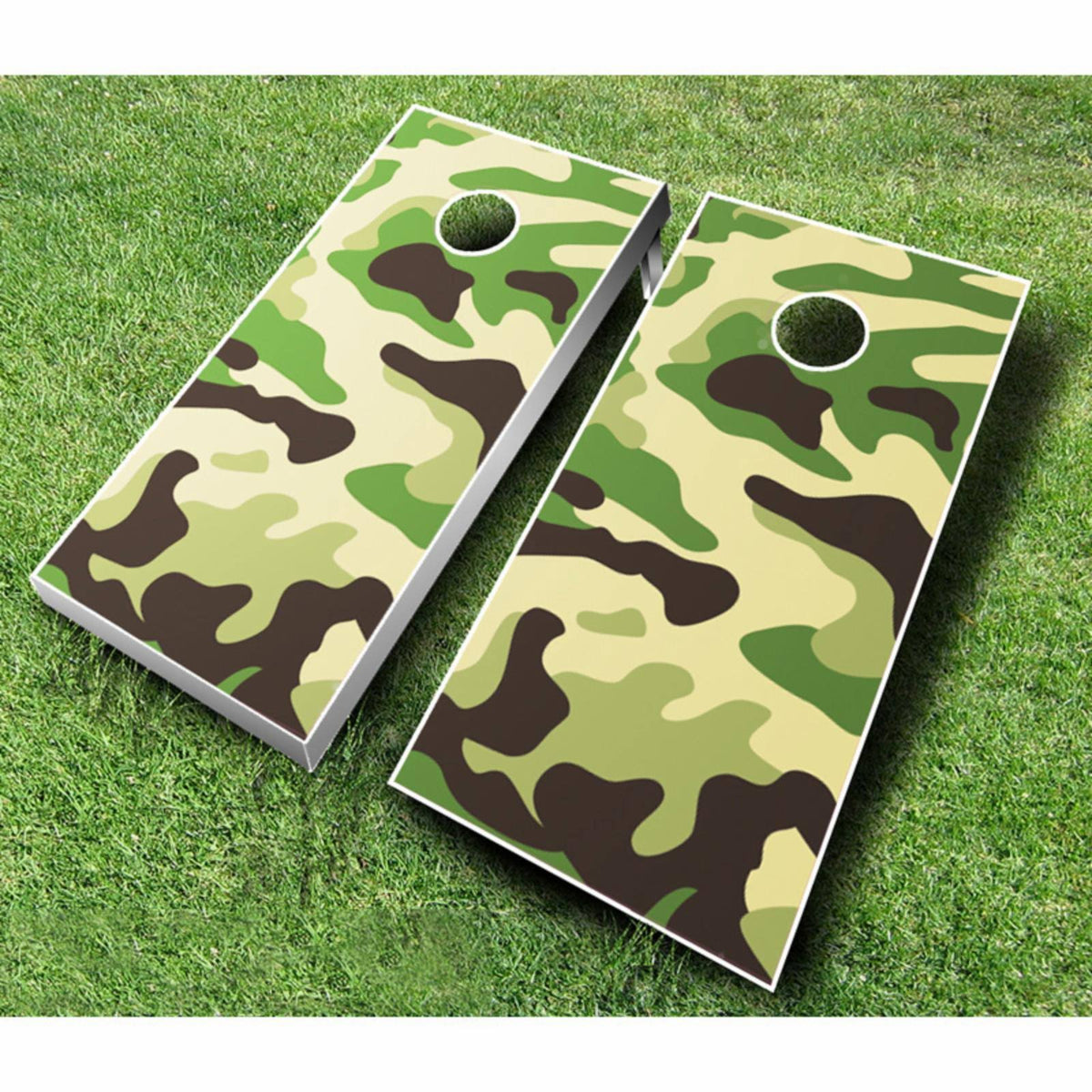 Navy Blue Maroon Cornhole Set F652021