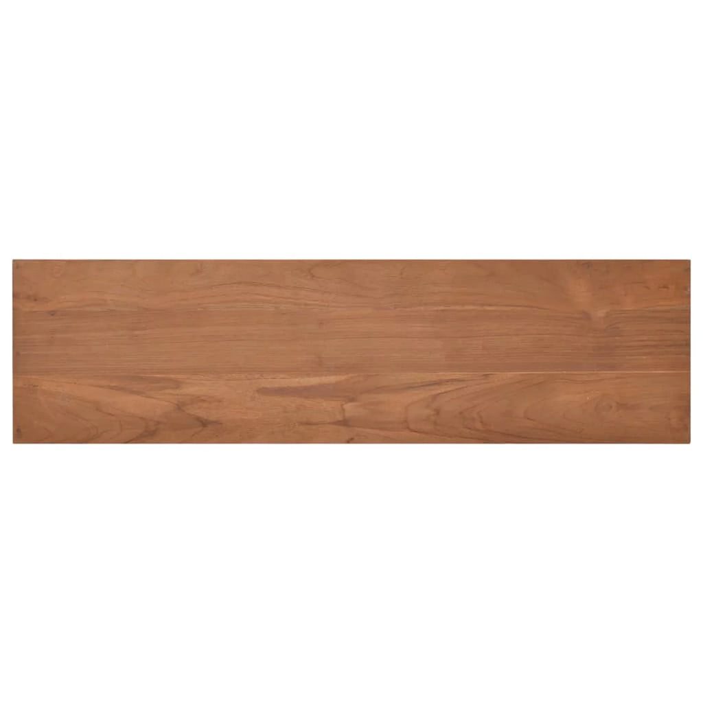 Teak Wood TV Cabinet with Storage Drawers and Shelf S866990