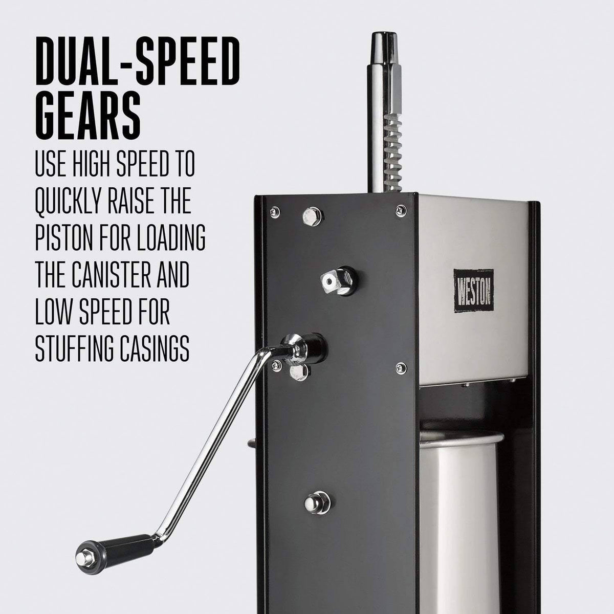 30 lb. Two-Speed Vertical Sausage Stuffer A3299