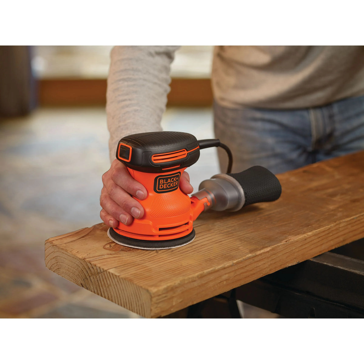 120V 2 Amp Brushed 5 in. Corded Random Orbit Sander G24966