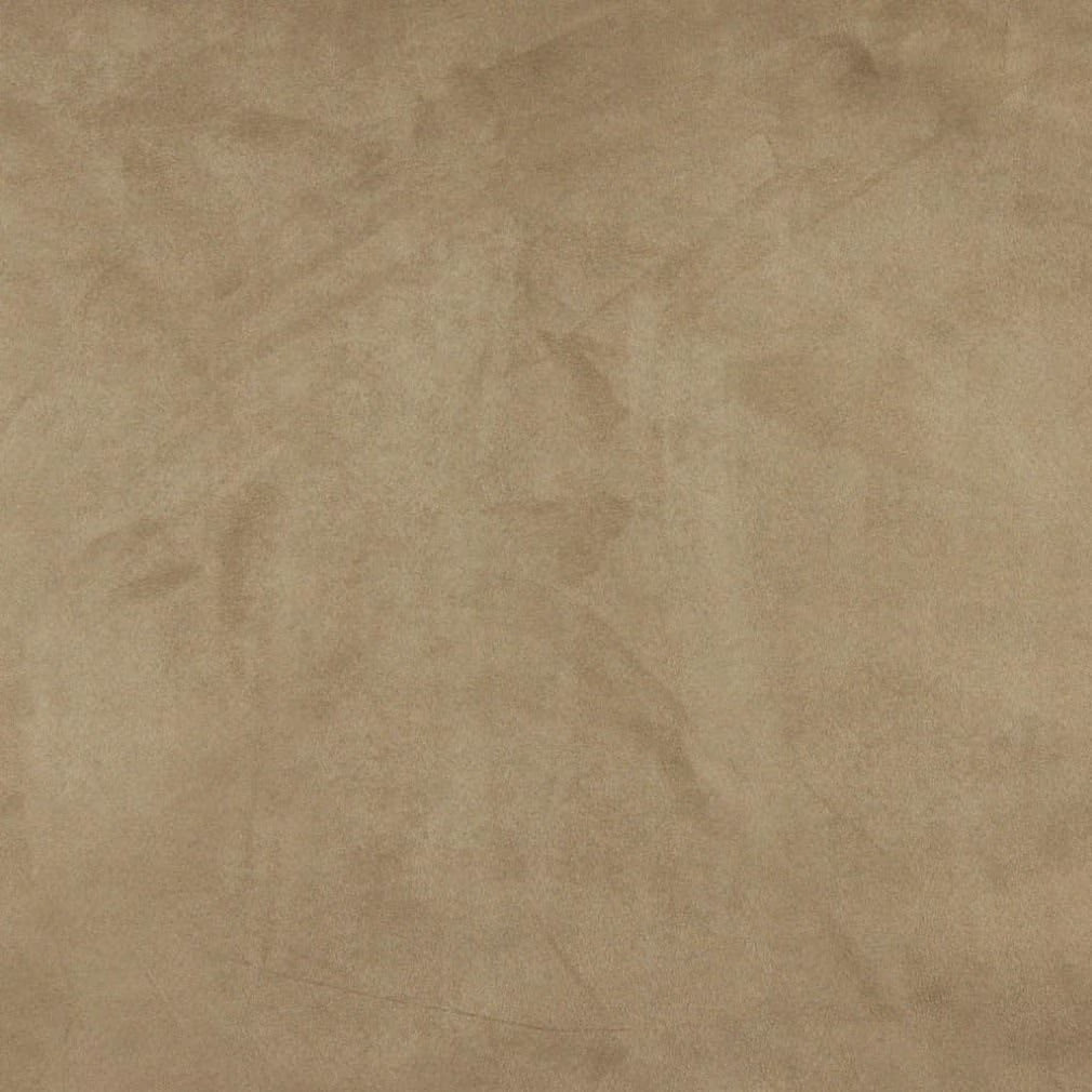 Beige Solid Microsuede Upholstery Grade Fabric By The Yard O844180