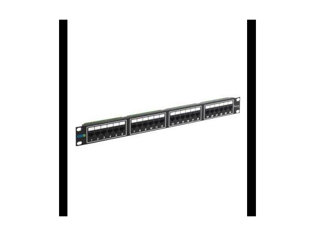 CAT 6 24 Ports 1U Patch Panel P89251