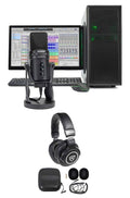 Studio USB Podcast Microphone with Headphones M369