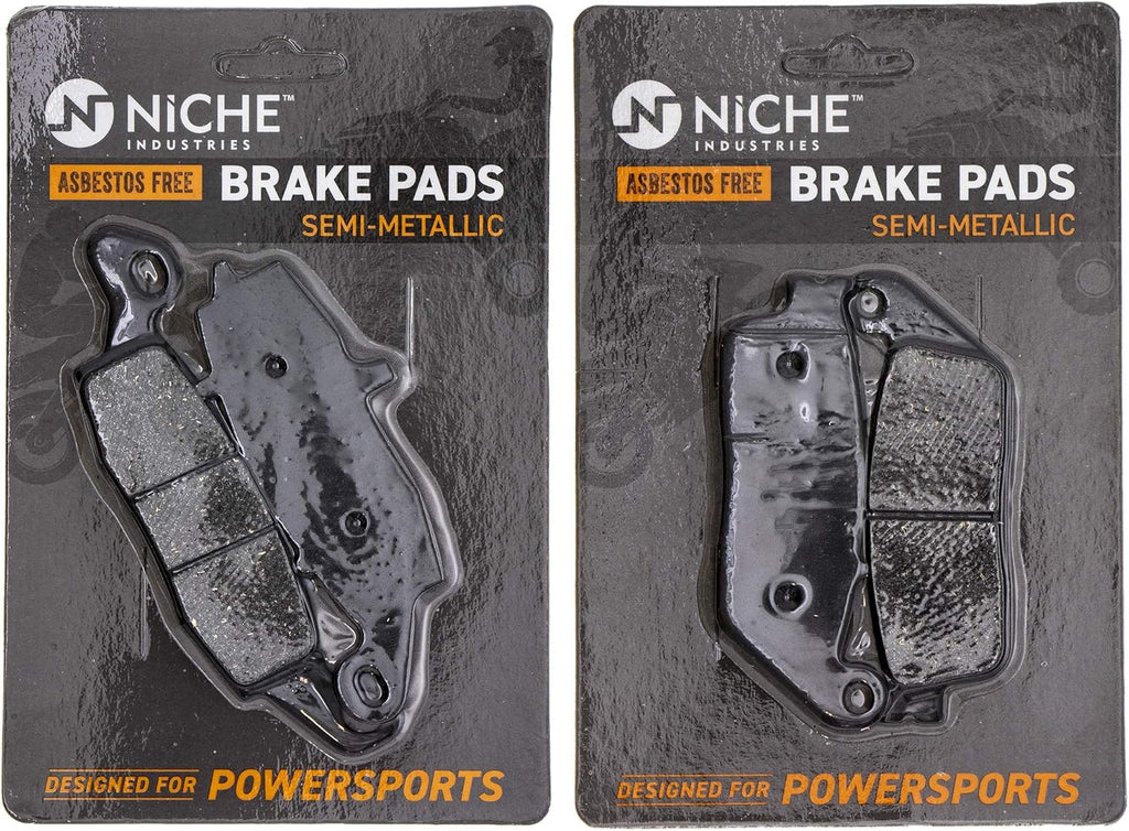 Semi-Metallic Brake Pad Set Pack of 2 I6685