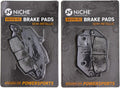 Semi-Metallic Brake Pad Set Pack of 2 I6685