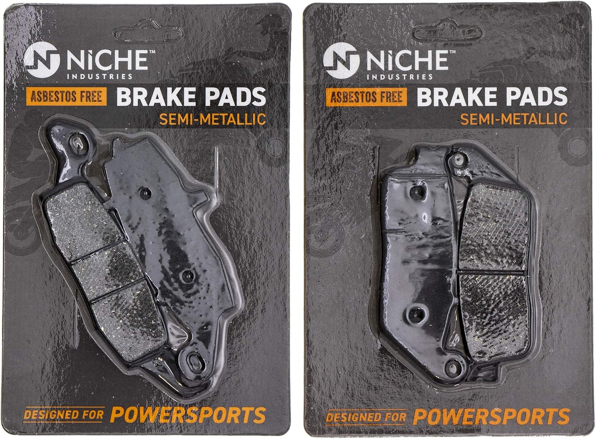 Semi-Metallic Brake Pad Set Pack of 2 I6685