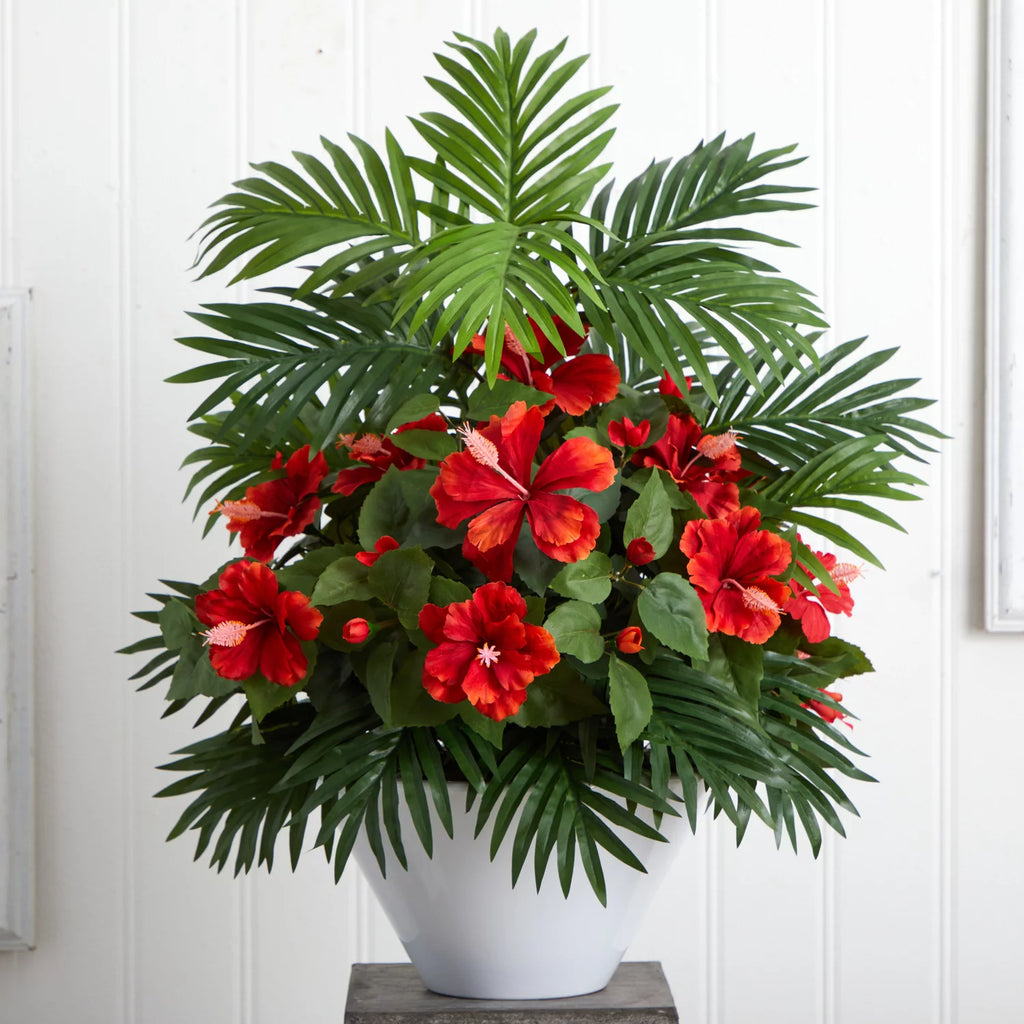 Artificial Plant in White Bowl A31850