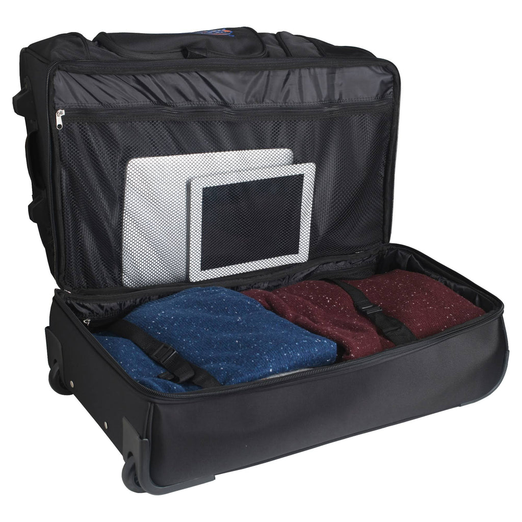 NCAA 27x22 Rolling Drop Bottom Duffel C620