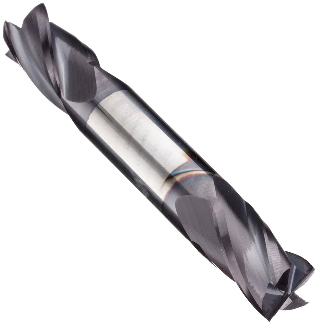 Carbide Square Nose End Mill, Double End, TiAlN Finish, 4 Flute Y254