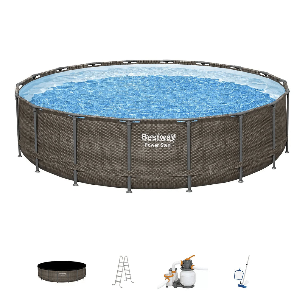 18 x 48 Round Above Ground Pool Set J92155